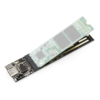 JEYI PARD PRO TIP-C USB3.1 USB3.0 m.2 SSD Mobilne Pogon PREKO VLI716 Podpora TRIM SATA3 6Gbps UASP Aluminija SSD HDD Ohišje