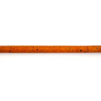Oranžna Plute 5 mm krog plute kabel portugalske plute nakit dobave /Ugotovitve kabel veganska materiala Or-332