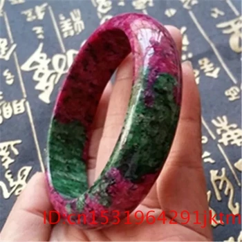 Jade Bangle Zapestnica Moških Barve 5A+ Daril Čar Nakit za Ženske Naravnih Amulet Rdeči Kitajski Modi