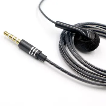 10pcs Brezplačna Dostava OKU-01 3,5 mm Enotni V Uho Le Mono Slušalke Slušalke slušalka w/ Mic Za Telefon Samsung XIAOMI
