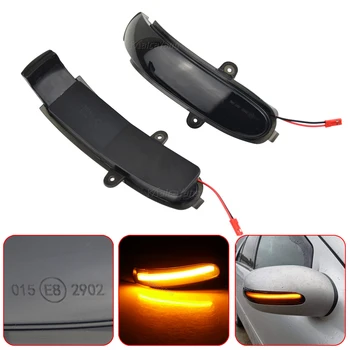 Dinamični Blinker Zaporedno Indikator LED Vključite Signal Strani Ogledalo Luč Za Mercedes Benz C Razred W203 S203 CL203 2000-2007