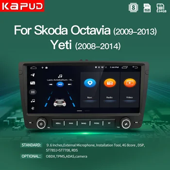 Kapud Android 10.0 Avto Radio, GPS Multimedia Player 9.6