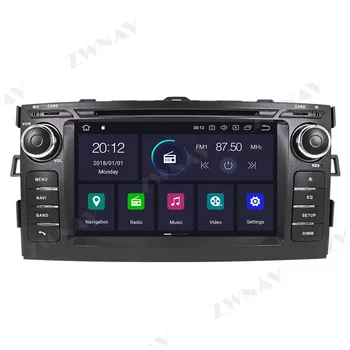 2 din 2006 2007 2008 2009 2010 2011 2012 Za Toyota Auris Android player video avdio Radio, GPS navigacija vodja enote auto stereo