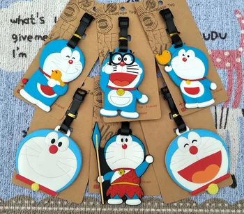 IVYYE Doraemon Serije Anime Dodatki za Potovanja, shranjevanje Prtljage Oznako Kovček ID Naslov Prenosni Oznake Nosilec Prtljage Oznake Nova