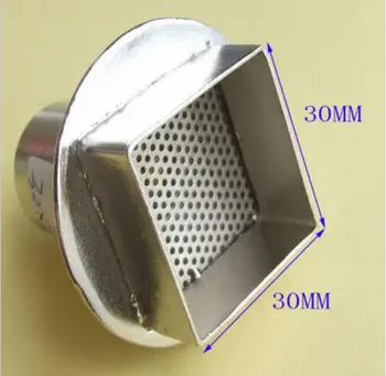 BGA Šoba 30 mm x 30 mm toplega zraka šoba za Spajkalno Postajo z Vročim Zrakom Pištolo SMD ICs Procesorji toplega zraka šoba