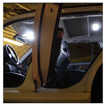 12pcs Bela LED Žarnice Canbus Notranje zadeve Zemljevid Dome Vrata Luči Komplet Za-2017 2018 2019 Lexus IS250 IS350 Nečimrnosti Ogledalo Lučka
