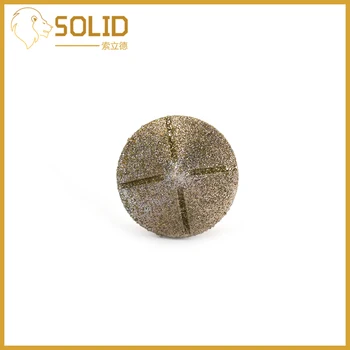 35 mm Membrana Brazed Diamond Profil Kolesa za Marmor Granit Rock Stekla Rotacijski Orodje Kolenom Premerom 13mm Peska 60