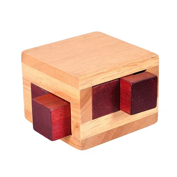 Skrivnost Škatle Lesene Magic Box Puzzle Igra Tradicionalnih Luban lock IQ Igrače Za Otroke, Odrasle, Izobraževalne Igrače Možganov Teaser Igre