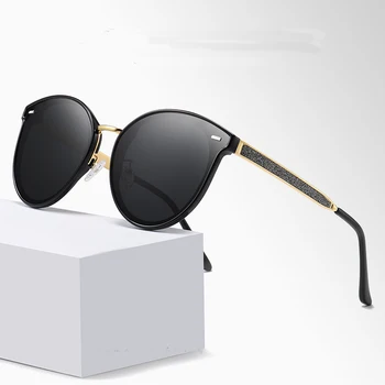 2020 Luksuzni Polarizirana sončna očala unisex sončna očala dvojno anti-refleks vožnjo avtomobila Retro sončna očala načrtovati okvirjev za sončna očala z UV