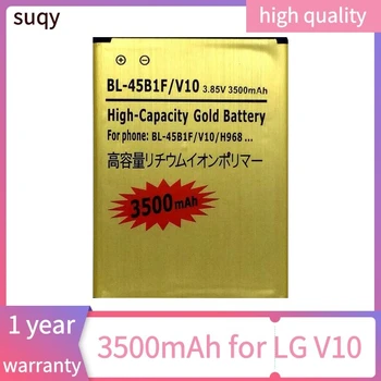 Suqy Baterij za ponovno Polnjenje za LG V10 Baterije BL45B1F Batterie za LG V10 H961N F600 H900 H901 VS990 H968 H960 V10 K520 Bateria