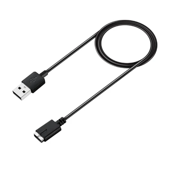 Črna 1M Zaračunavanje Kabel USB Kabel Hitro Polnilnik Linija Za Polar M430 Teče ura