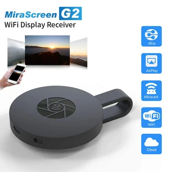 MiraScreen 1080P USB WiFi Zaslon Ključ Zaslon Ključ Video Adapter Airplay Brezžično HDMI TV Palico za Google Telefon