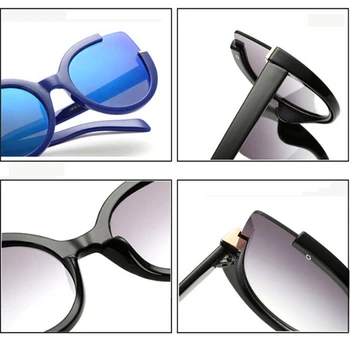 Sončna očala Preboden Ženska sončna Očala Oculos blagovne Znamke Oblikovalec Retro De Sol Feminino UV400 Moda Mačka Oči Ženske Očala Plastike