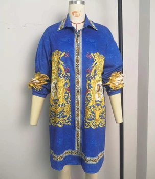 L-4XL Plus Velikost Moda Priložnostne Prevelik Ženske Bluze 2021 Pomlad Bluzo z Dolgimi Rokavi Svoboden Vrhovi Dolge Srajce Blusas Mujer