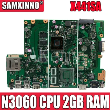 X441SA Motherboard X441SA N3060 PROCESOR, 2 gb RAM-a Mainboard Za Asus X441S X441SA X441SC Motherboard Test OK