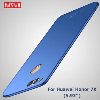 Čast 7x Primeru Zajema Msvii Slim Motnega Coque Za huawei Honor 7A Pro Primeru Čast 7A RU Težko PC pokrov Za Huawei Honor 7C 7X Primerih