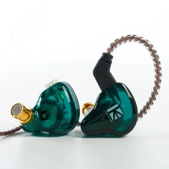 KBEAR KS2 1DD+1BA Hibridni V uho slušalke HIFI Šport Slušalke Zaslon Čepkov z 2Pin 0.78 mm Priključek Kabel KB06 KB04 TRI I3