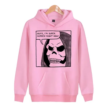 Meme prestrašiti grozo satan Ulične Hoodies 2018 moda Strani Hoodie Moški Ženske Hip-Hop Puloverju Sweatshirts X4323
