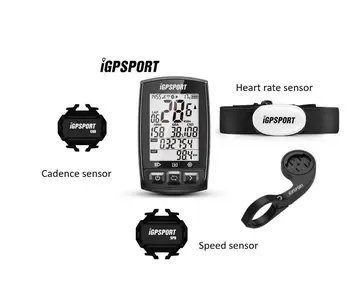 IGPSPORT IGS50E ANT+ GPS Bluetooth Izposoja Brezžični Štoparica za Merjenje Kolesarjenje Kolo Računalniško Podporo, Nepremočljiva