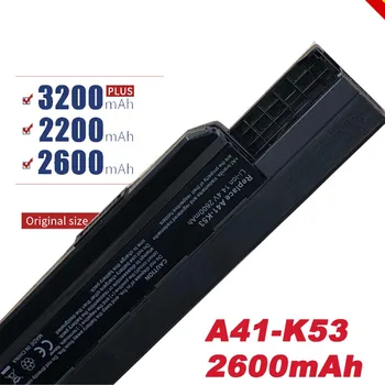 HSW 14,4 V A41-K53 baterija za ASUS X54HR X54C X54H A54C X54HY A54H serije Za A53SK K53SJ X43SV A53SV K53SK X43TA