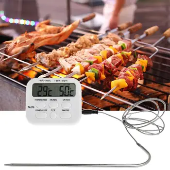 2020 Novih Digitalnih BBQ Termometer Kuhanje Mesa Hrane Pečica, Žar Kuhinjski Timer Termometer