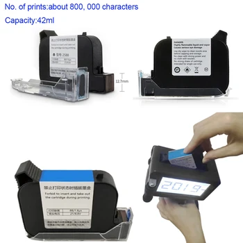 Ročni Dotik Inkjet Tiskalnik Laser coder Label Print Pralni 600DPI 12,7 mm USB QR Kode QR Bar koda, Datum Proizvodnje, logotip,