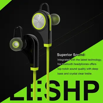 Bluetooth Slušalke, Brezžične Športne Slušalke in-ear Slušalke Teče Glasba Stereo Slušalka za Prostoročno uporabo z Mikrofonom za Iphone, Samsung