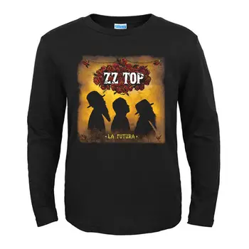 7 modelov Ameriški rock bend Letnik ZZ Top Punk rocker moški ženske polno dolgimi rokavi majica heavy metal black tee fitnes