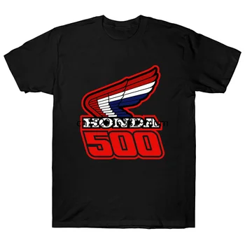 Honda 500 T Shirt Kolo Biker Hitro Cafe Racer Olje Krila Japonska Motornih Hitro