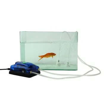 Novi Ultra Tiho Iz Visoko Energetsko Učinkovite Aquarium Fish Tank Kisika Črpalka Zrak Vroč +PVC Cev za Zrak +Zrak Kamen