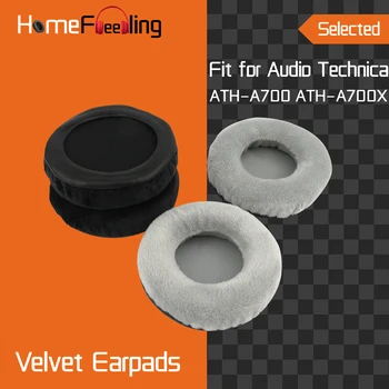Homefeeling Earpads za Audio Technica ATH A700 A700X Slušalke zatakne ob slušalko Blazine Prevleke Pasja Ušesa Pad Zamenjava