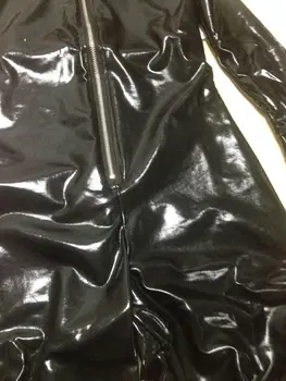 Novi Seksi Mačka Obleko pustna Sijoče Super Hero Black Živali Usnje Cat Ženska Noša Halloween Kostumi Za Ženske Velikosti M-XXL