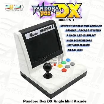 2021 Pandora Polje DX 3000 v 1 en mini igri retro bartop arkadna palčko Lahko shranite igro napredek Visoko oceno zapis 3d tekken