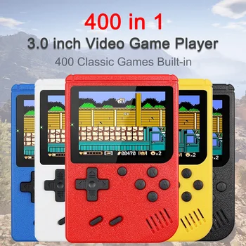 Color 3 Cm LCD Retro Prenosni Mini Ročni Video Igra Konzola 8-Bitni Vgrajen 400 Igre Otroci Barva Igre Igralca
