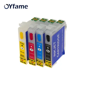 OYfame 502 T502XL kartuš ponovno komplet Z reset čipom Za Epson XP-5100 XP-5105 WF-2865 WF-2860 Tiskalnik 502XLink Kartuše