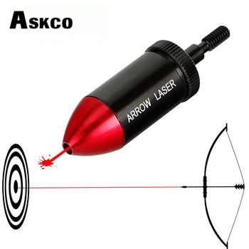 Askco Lovski Samostrel Lokostrelstvo Red Dot Laser Izvrtino Pogled Collimator kit Lok Puščice BoreSighter