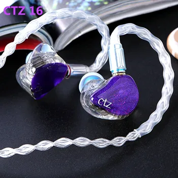 Najnovejši CTZ 32BA Enostransko 16BA v Uho Slušalke Meri Uravnotežen Armature Okoli Ear Slušalke Z 0.78 mm 2PIN Vtič za Slušalke