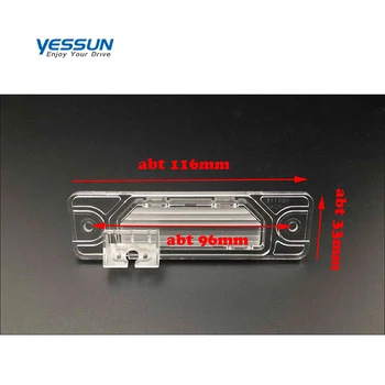 Yessun HD CCD Night Vision Avto Pogled od Zadaj Povratne Varnostne Kamere Neprepustna Za Nissan Almera N15 1995~2000 5D hatchback
