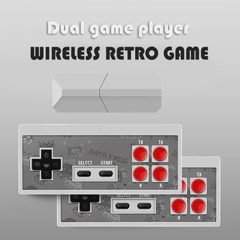 Brezžični Ročni Igri Igralec Graditi V letu 620 Klasičnih 8 Bitni Retro Video Igre Konzole Izhod AV Igra Konzola Z Dvojno Gamepad