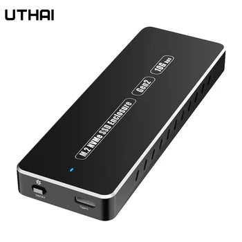 UTHAI M501 M. 2 SSD primeru NVME PCIE NGFF SATA M/B Tipka NVME Primeru SSD Disk SSD Trdi Disk, Ohišje M. 2 USB Tip C 3.1 S Kabel