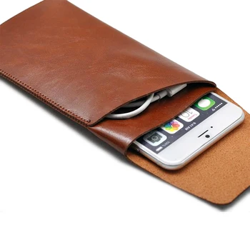 Za iPhone 12 Por 12 mini 12 pro max mikrovlaken dvojna plast usnja mobilni telefon vrečko z režo za kartico