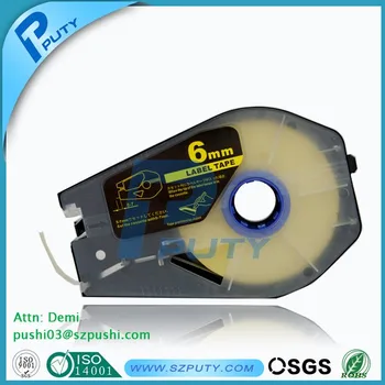 PUTY 5PCS Združljiv oznaka kasete Kaseta brez vložkov Za Izdelavo Tiskalniki