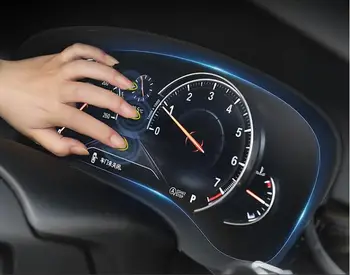 Visoka Kakovost Avto TPU Vožnje Soba Armaturno Ploščo ščitnik zaščitni Pokrov HD Nalepke Film Za leto 2018 BMW X3 G01 30 Pribor