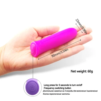 Luksuzni Mini Bullet G-spot Vibrator Mala Mini Klitoris Stimulator 10 Hitrost Vibracijsko Jajce Seks Odraslih Izdelkov Sex Igrače za Ženske