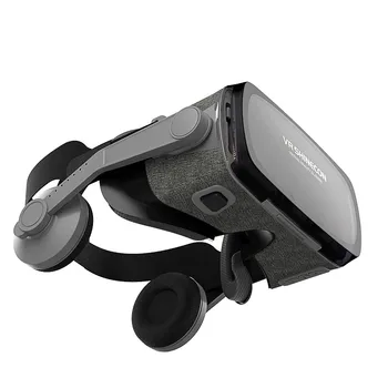 2019 Shinecon Čelade 9.0 VR Virtualne Realnosti Očala 3D Očala Google Kartonske VR Slušalke Polje za 4.0-6.3 palčni Pametni