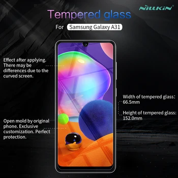 Za Samsung A31 Stekla Nillkin Neverjetno H+Pro 0,2 MM Zaščitnik Zaslon Kaljeno Steklo za Samsung Galaxy A41 A31 A51 A71