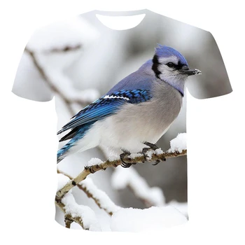 2020 xxs-6xl novo 3D moške živali natisni T-shirt hip hop stilu 3D tiskanje 3D tiskanja quick dry T-shirt