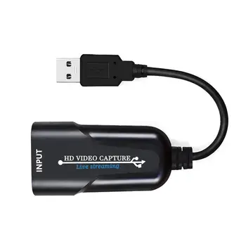 USB Zajem Video Kartice 1080P/60fps HDMI-združljiv z USB Adapter Iger na srečo, Zajem Video Kartice za Windows/Mac