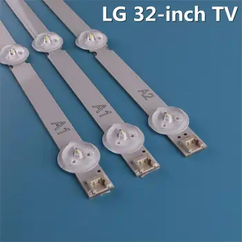 3pcs/set 630mm LED Osvetlitev Sijalke Trakovi 7leds za LG 32-palčni TV-B1 B2-Tip V13 6916L-1204A 6916L-1399A 32LA620V 32LN575S