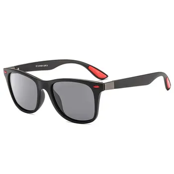 Classic Moške blagovne Znamke Polarizirana sončna Očala Nov Slog Oblikovanja Kvadratnih Ogledalo sončna Očala Odtenki Očala Gafas Oculos de sol UV400